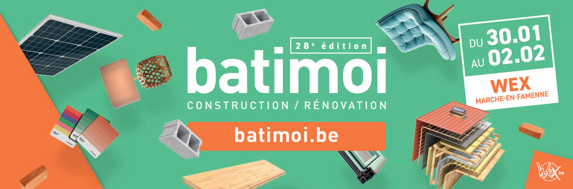 BAT26_BannerWEB Nous serons présents au salon Batimoi au Wex du 30 janvier au 02 février 2026